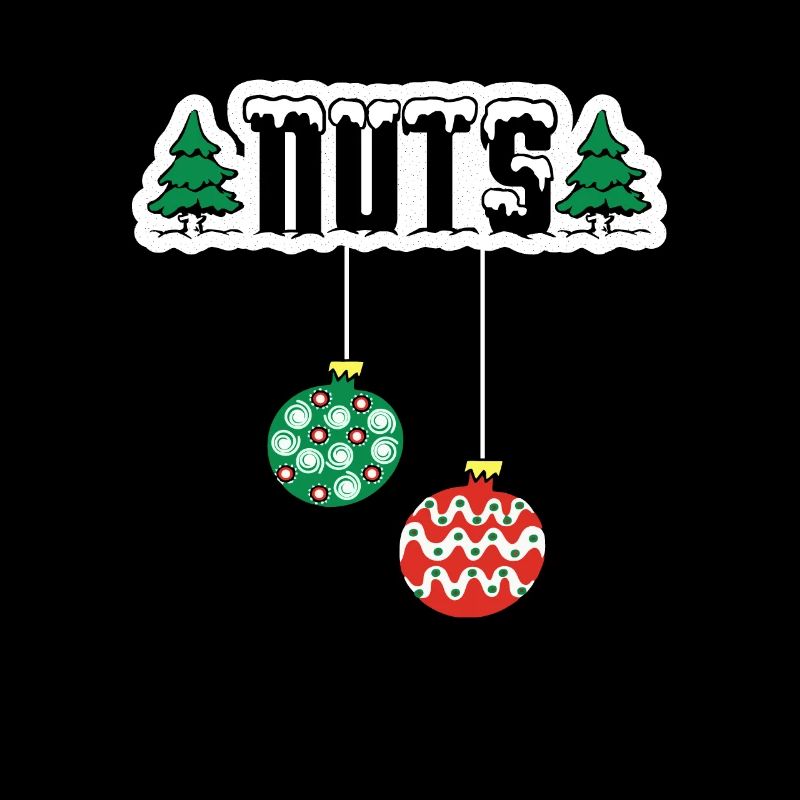Nuts Christmas tree Christmas bauble