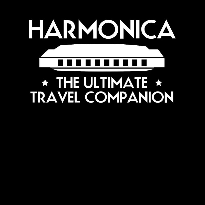 Harmonica Harmonica Slogan Chemise