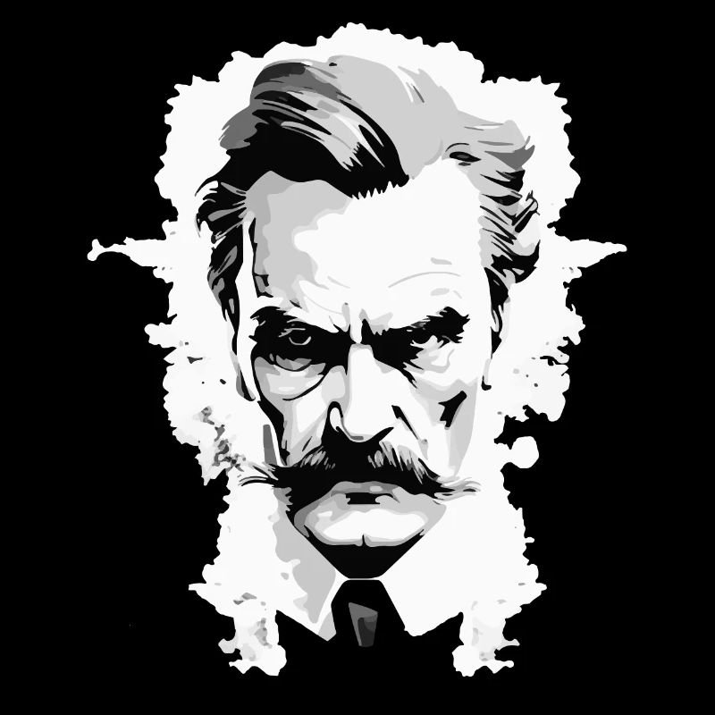 Nietzsche dans le style de Rorschach