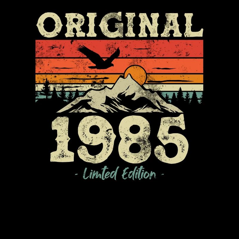 Original 1985 Geburtstags-Geschenk