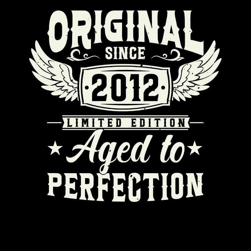 Vintage 2012 Birthday Joy