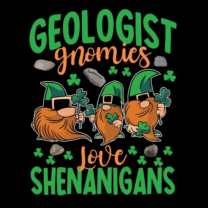 Gnomies géologue Saint-Patrick