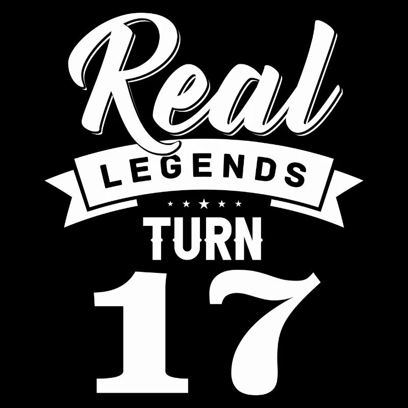 Echte Legenden werden 17, 17 Geburtstag
