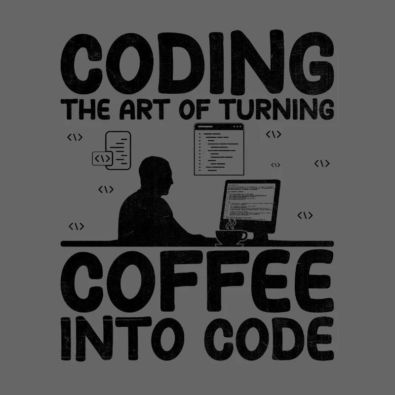 Café Codage Programmeur Codeur Développeur Nerd Coff