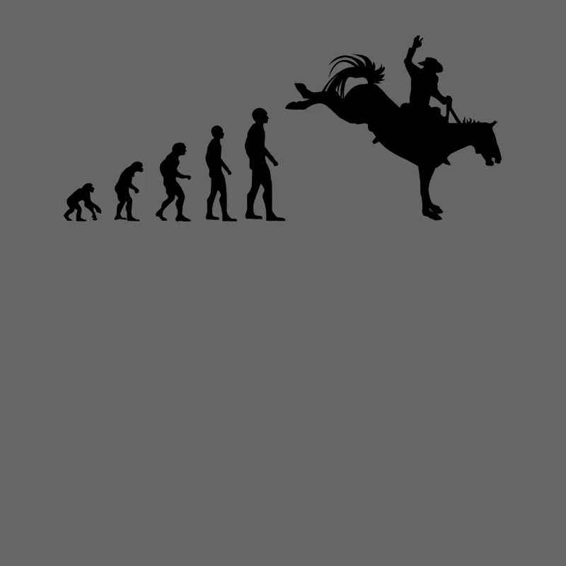 Évolution vers champion de rodéo