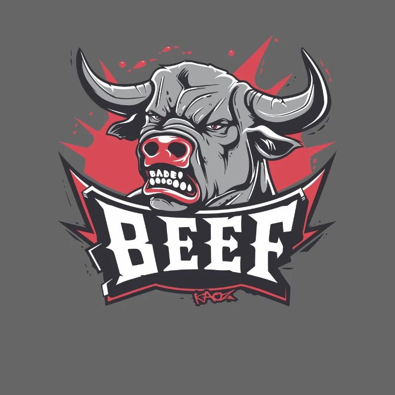 Wütende Kuh oder Stier: Streit