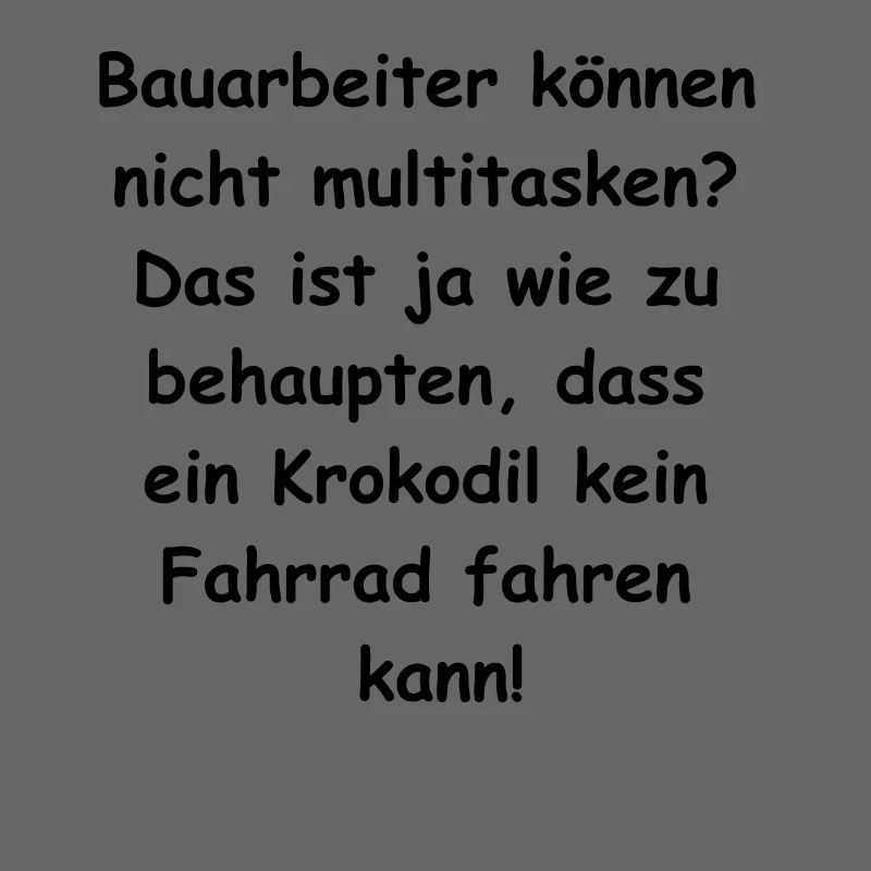 Construction Worker Multitasking Gift