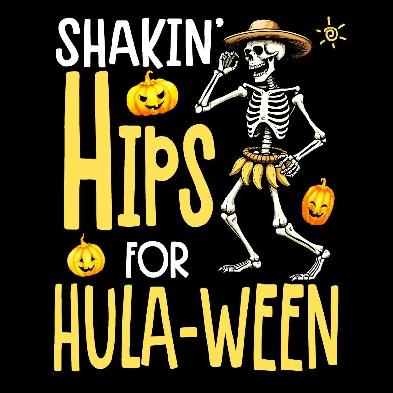 Shakin' Hips pour Hula-Ween Skeleton Halloween