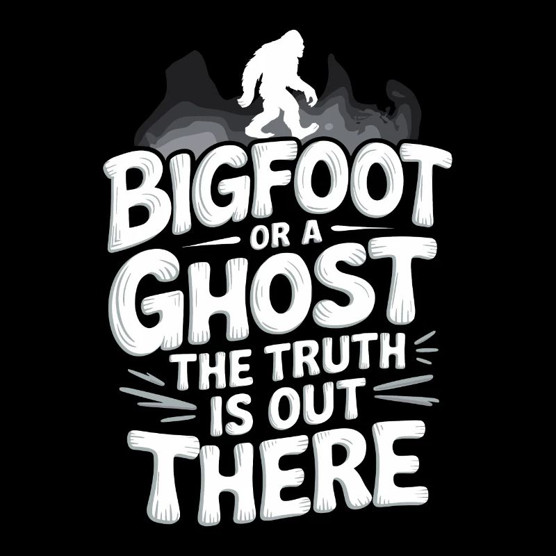Bigfoot Believer Sasquatch Cryptid Forest Creature