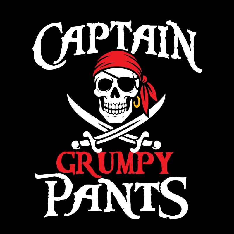 Captain Grumpy Pants Buccaneer Freebooter