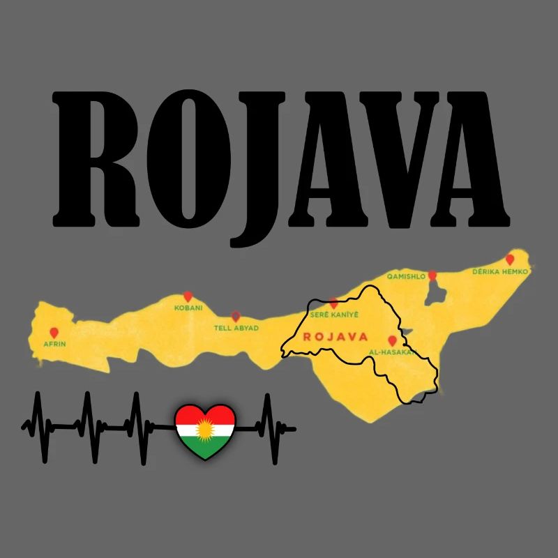 Kurdistan Rojava Kurde cadeau kurde
