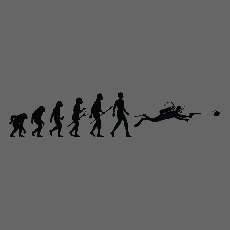 Evolution homme plongeur