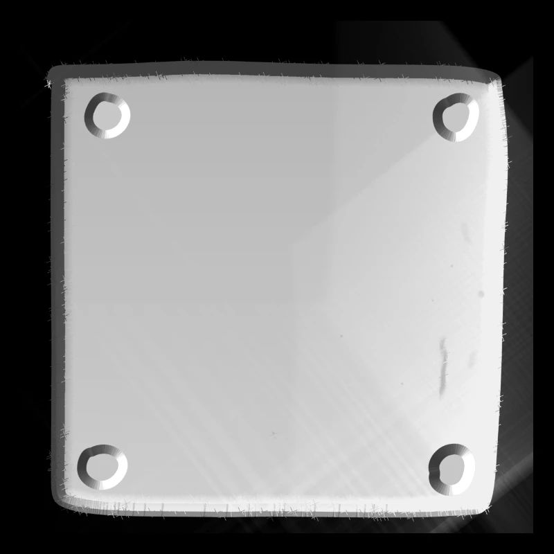 metal surface nail square shape square square