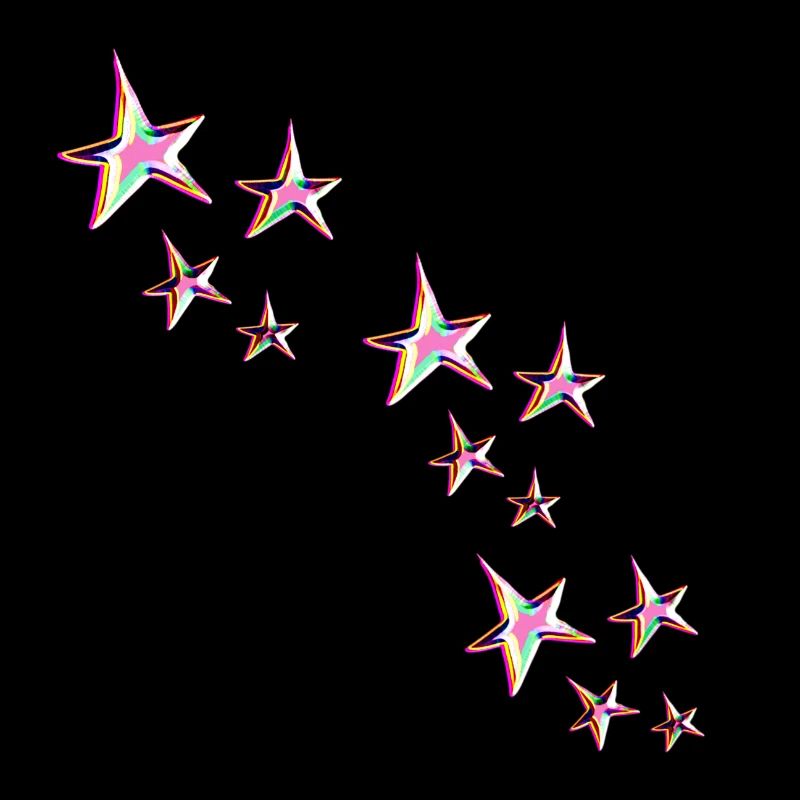 star star pattern pink symbol