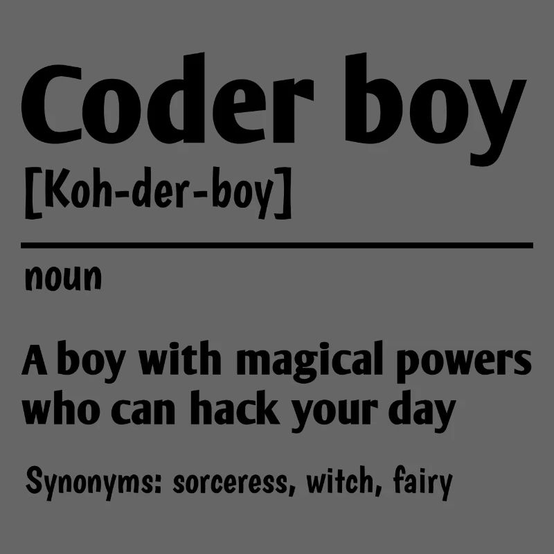 Coder Boy Definition Noun Software Developer Progr