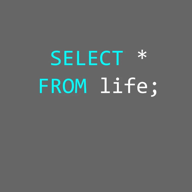 Idée de cadeau pour le codeur SQL