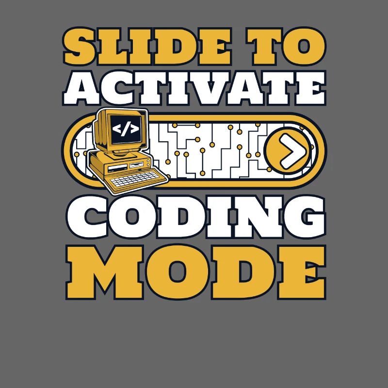 Faire glisser pour activer le codeur du développeur en mode codage