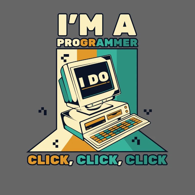 Je suis un programmeur Click Software Engineer Coder