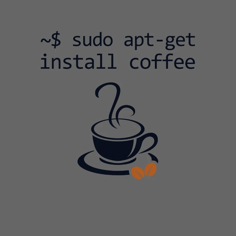 Sudo Install Coffee Informatiker Admin