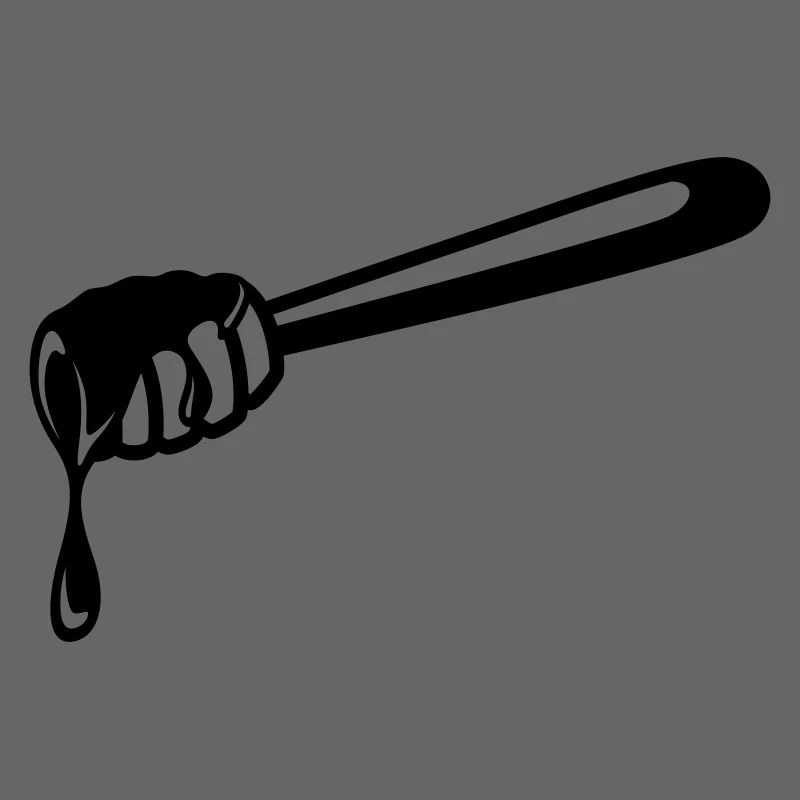 Stick chisel symbol beekeeper