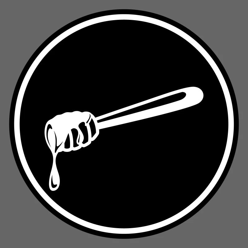 Stick chisel symbol beekeeper