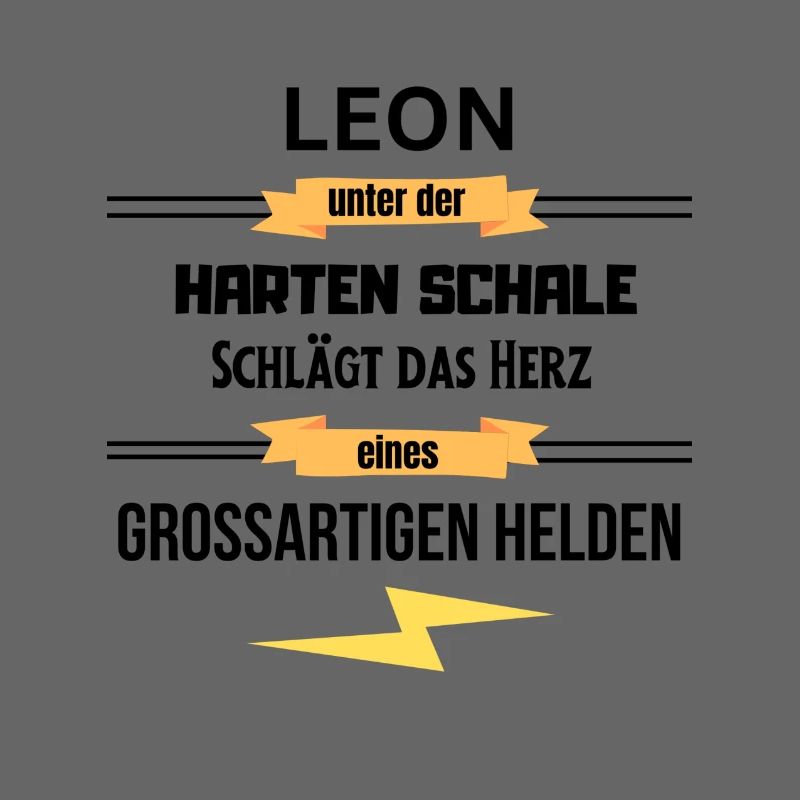 Leon unter harte Schale eines Großartigen Helden