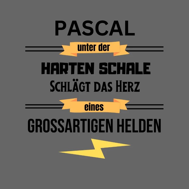 Pascal unter harte Schale eines Großartigen Helden