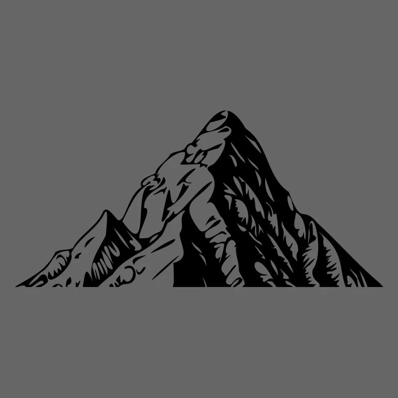 Berge Silhouette Landschaft