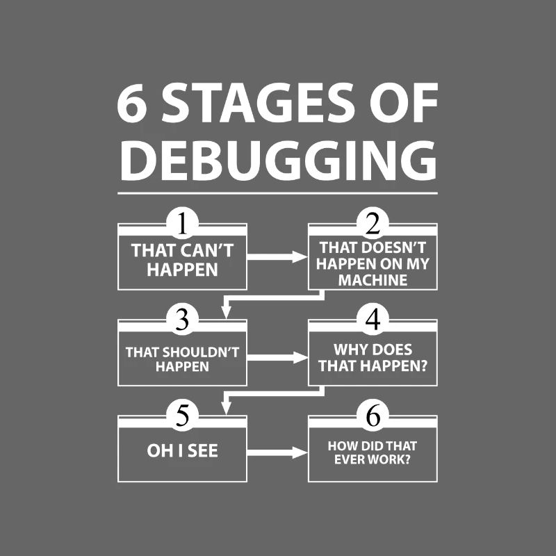 6 Debug-Phasen
