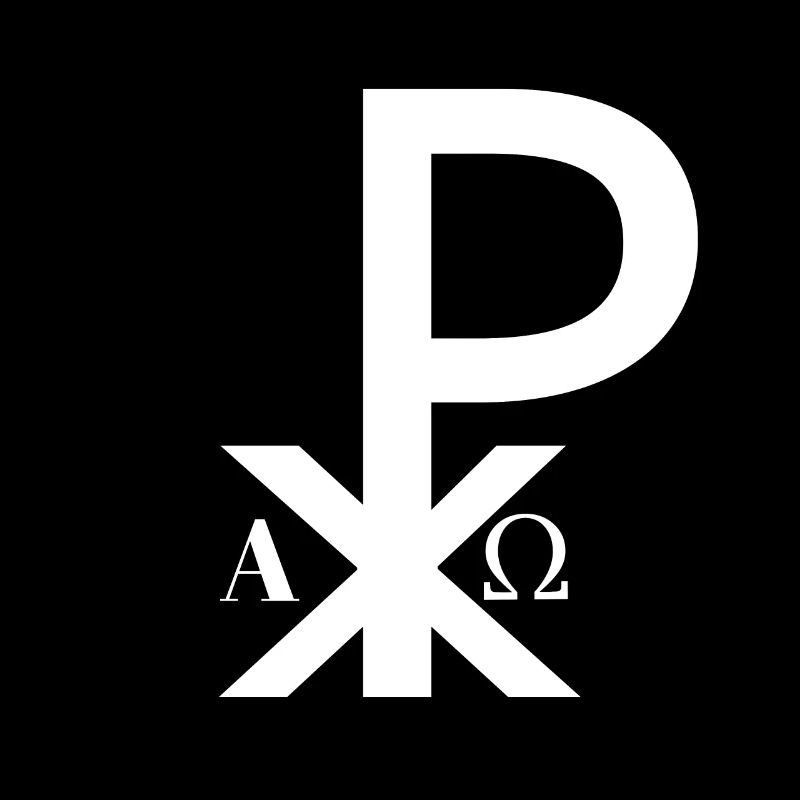 Chi Rho Christusmonogramm Priester Diakon Geschenk