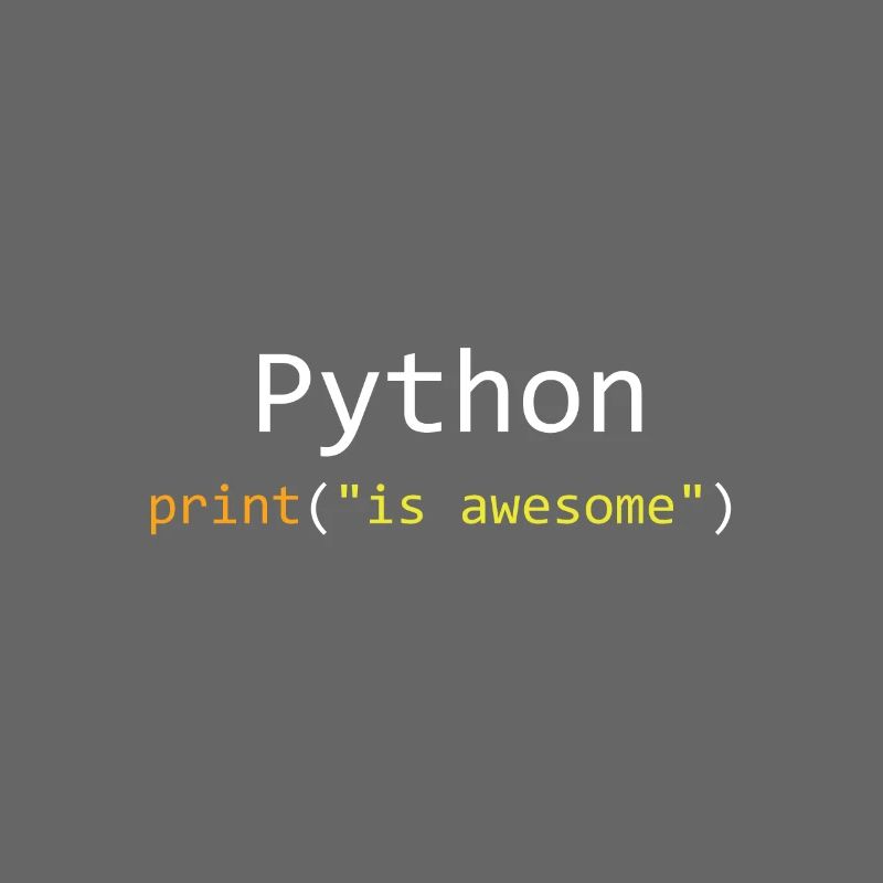 Python is awesome