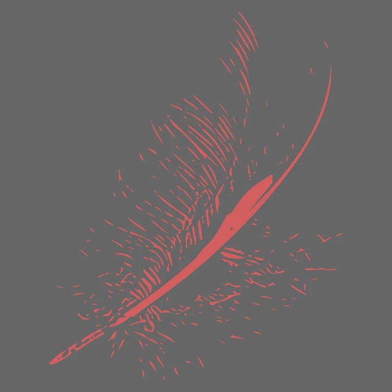 Abstract Feather / Line / Pink / Pattern / Nature