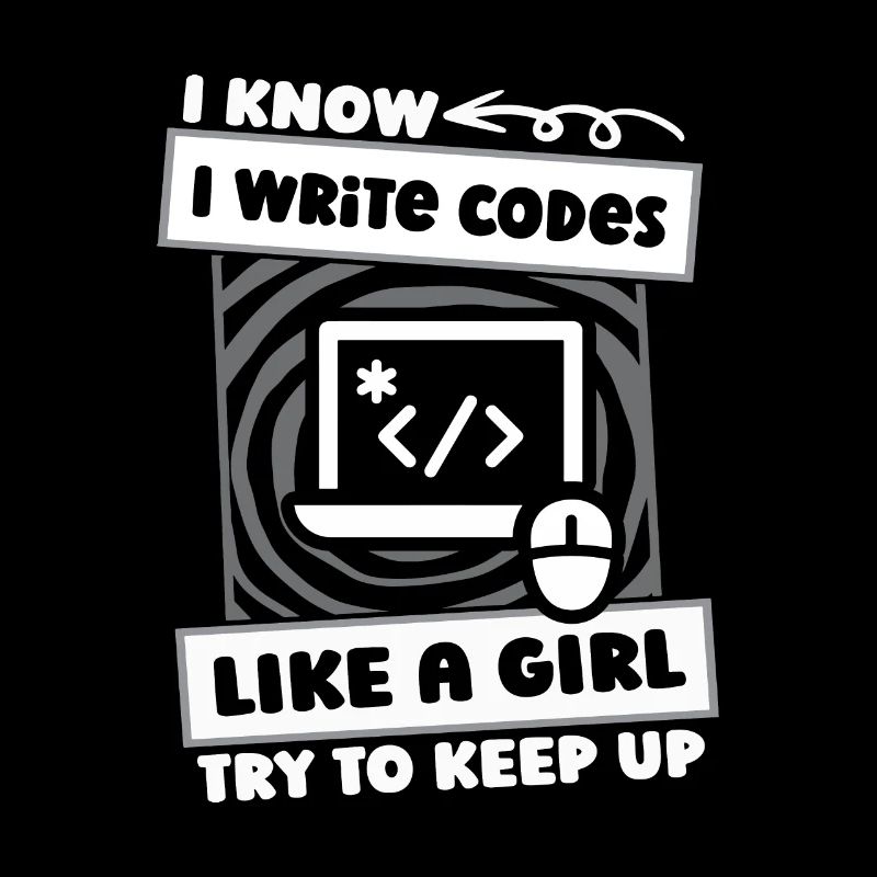 Developer Coder Programmer Girl