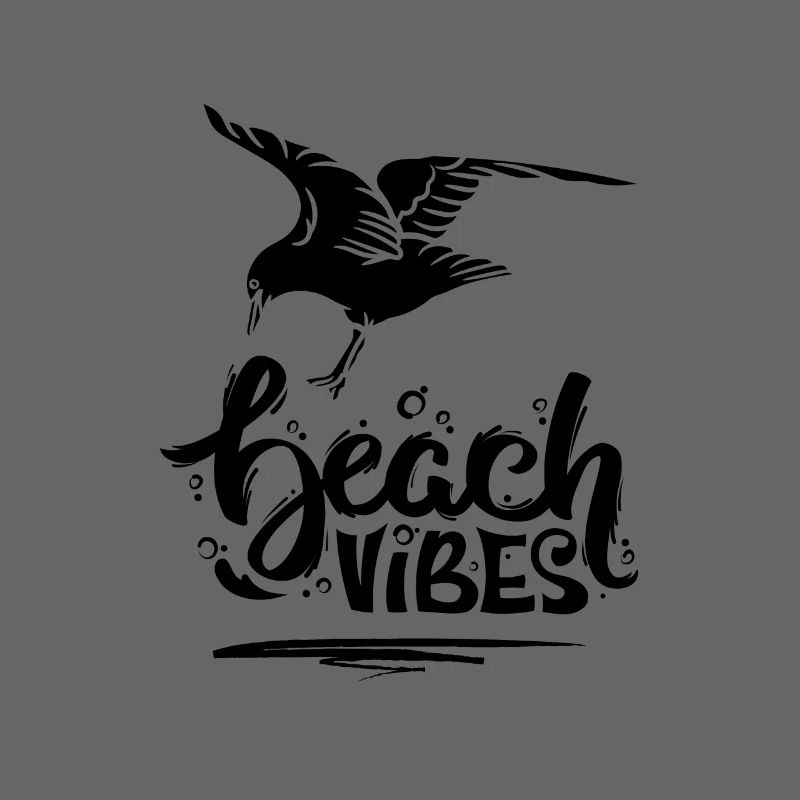 Beach Vibes & Möwe