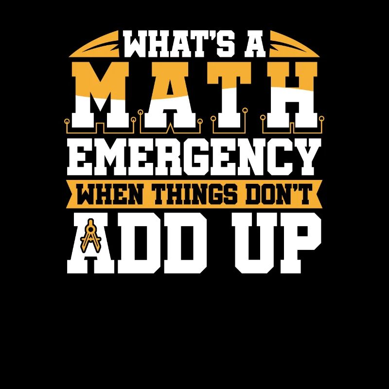Mathe Mathematik Witzig Math Jeu de mots amusant