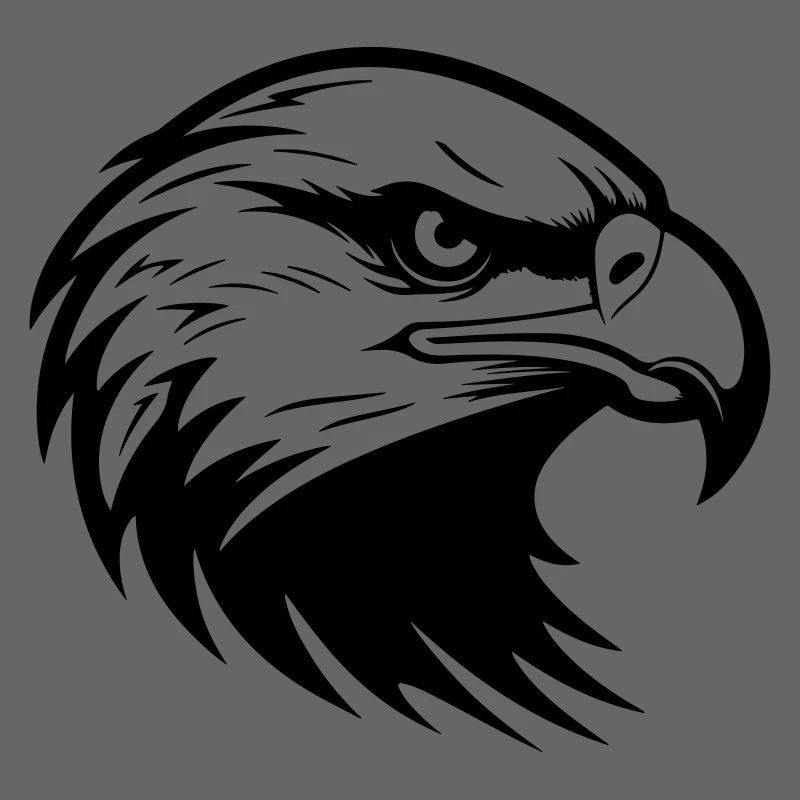 Eagle Head Silhouette