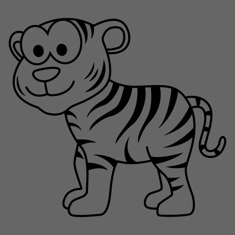 Tiger Comic Tier
