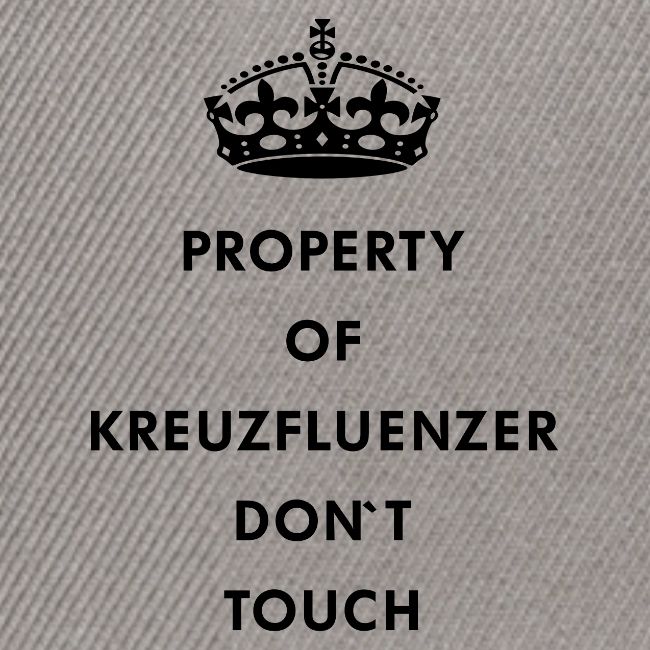 Kreuzfluenzer Don´t Touch Black
