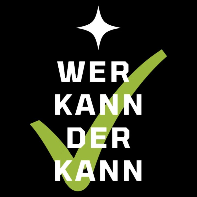 Wer kann der kann