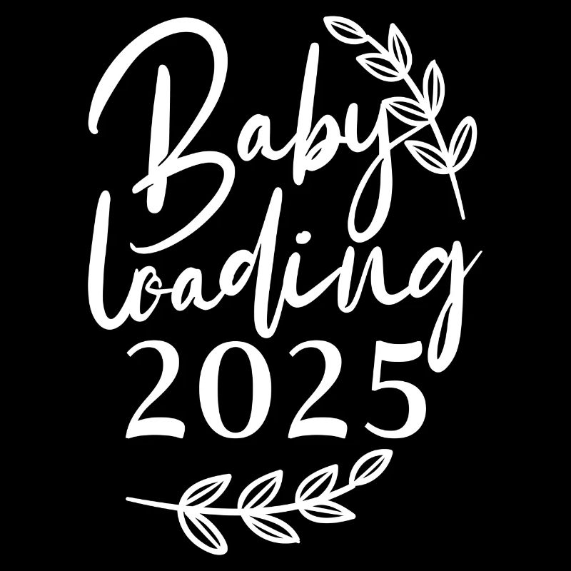 Baby loading 2025, Ich werde 2025 Mutter