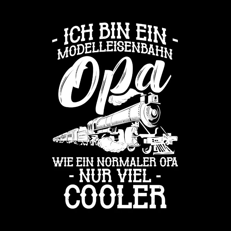 Eisenbahn Opa - Modellbauer Modelleisenbahn