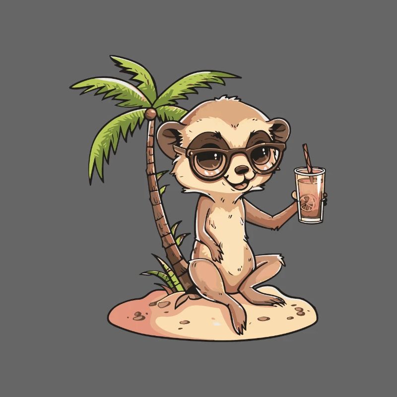 Erdmännchen Sommer Urlaub