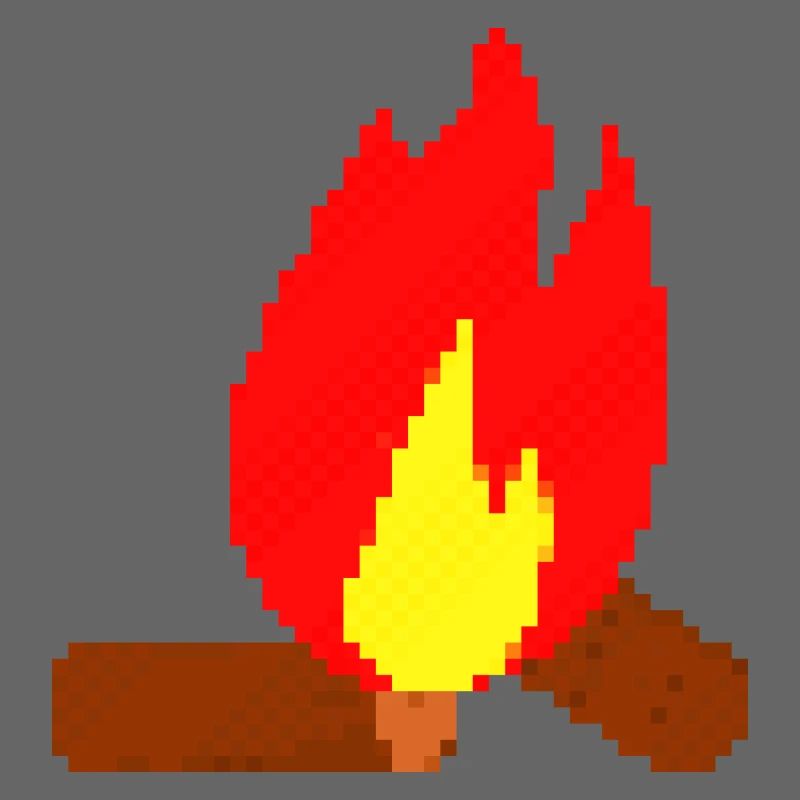 Pixel Feuer pixel fire