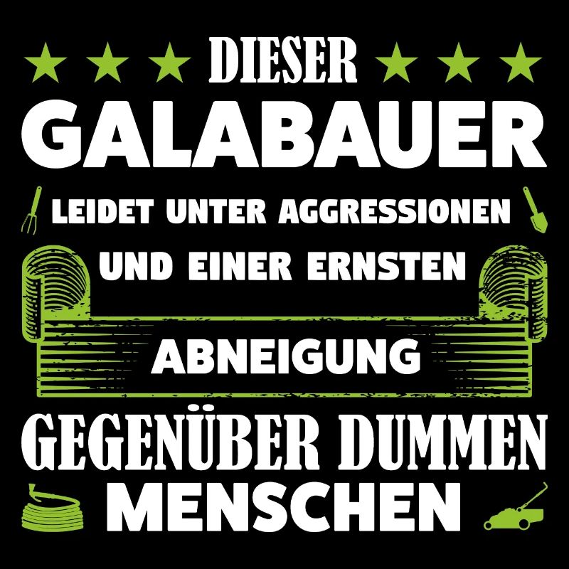 Galabauer Beruf Galabau Geschenk