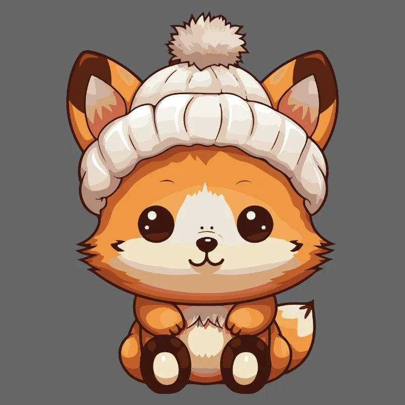 Fuchs Winter Comic