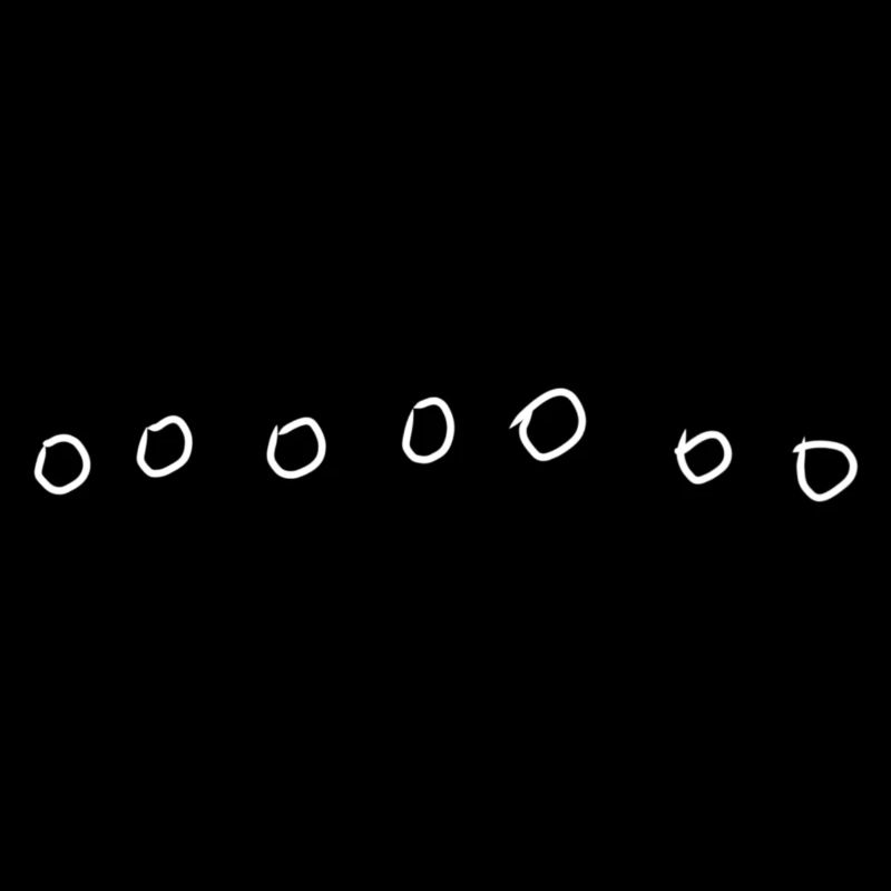 forme de cercle de points