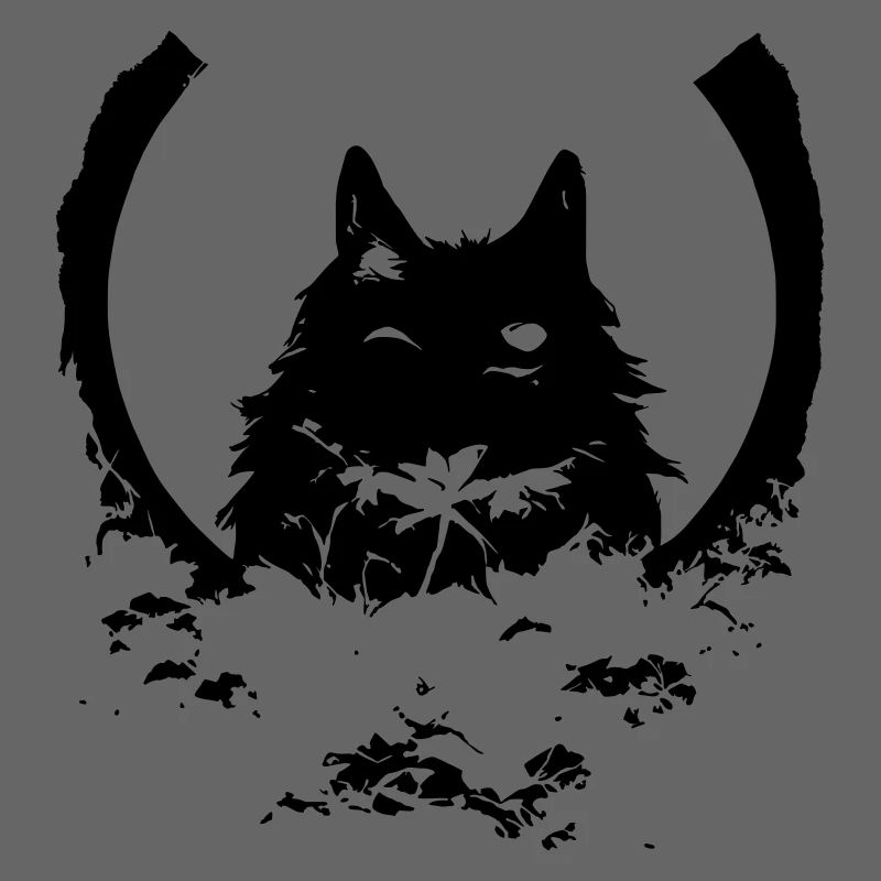 Loup dans la lune