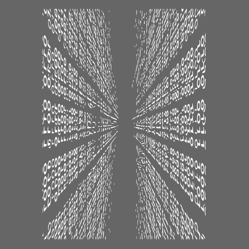Vertical binary code