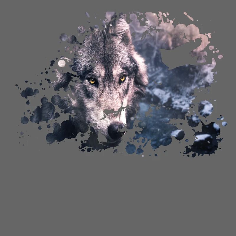 Wolf Farb Splash