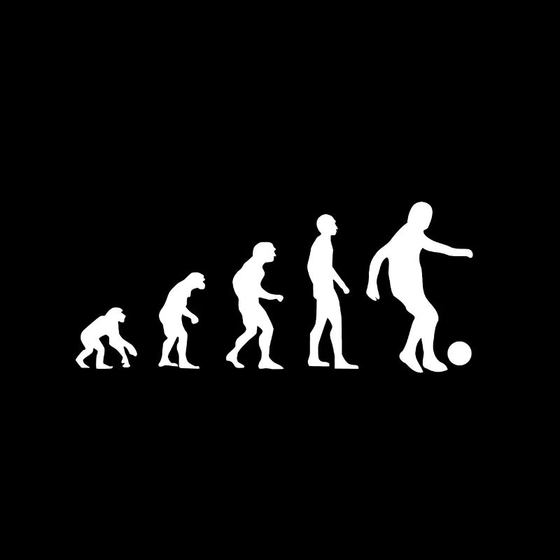 Fußball Evolution Geschenkidee